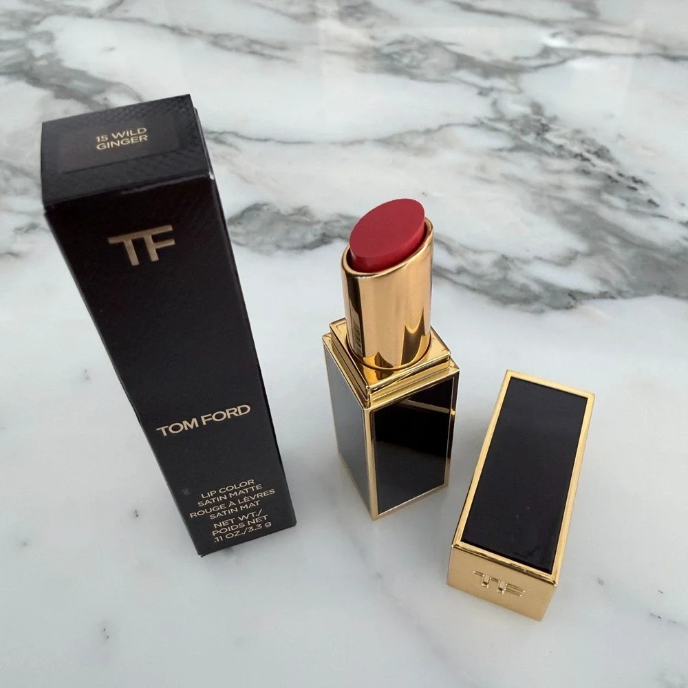 TOM FORD LIP COLOR 15 Wild Ginger LIPSTICK Fullsize With Box